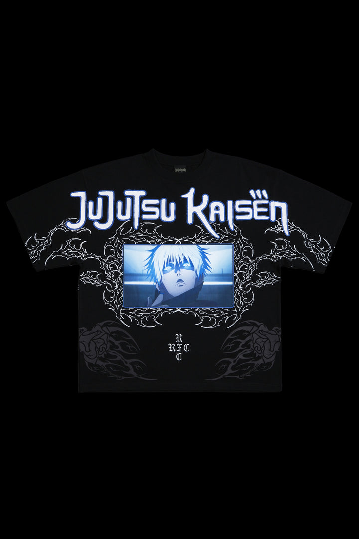 Wrath Of Gojo "Side By Side" 199X Oversized Tee in Black