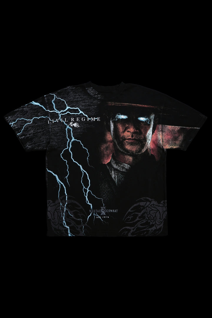 Raiden Rose Chaos American Classic Oversized Tee in Black