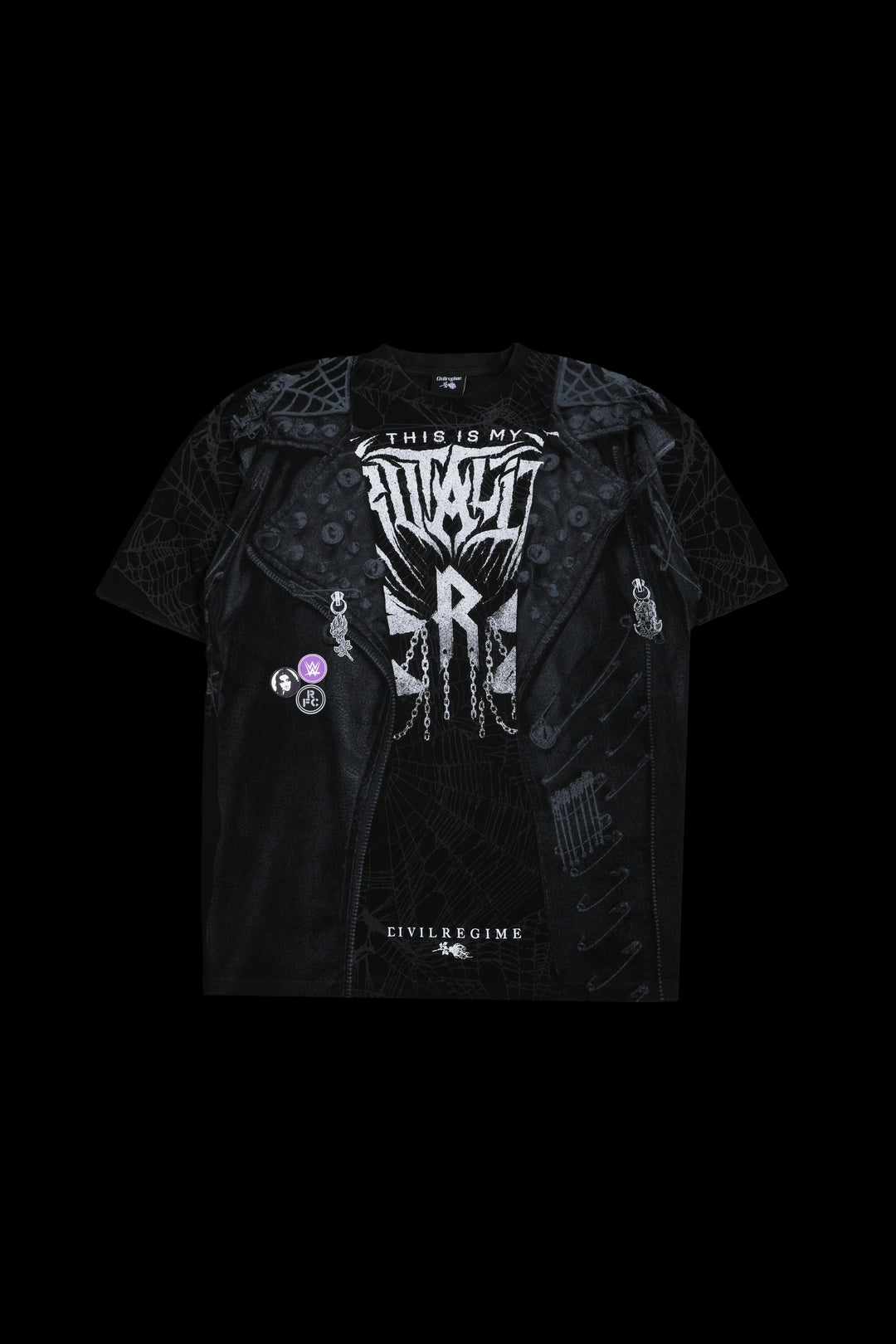 This Is My Nightmare American Classic Oversized Tee in Vintage Black
