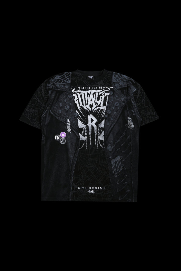 This Is My Nightmare American Classic Oversized Tee in Vintage Black