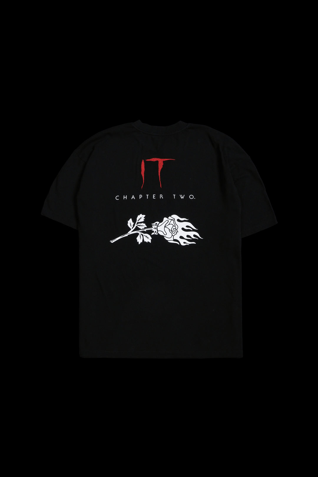 Time To Float American Classic Oversized Tee in Black