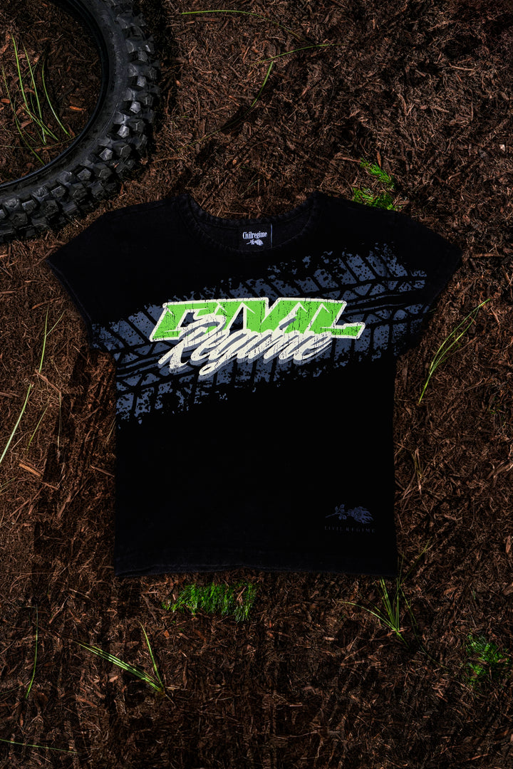 Dirt Baby Tee in Vintage Black