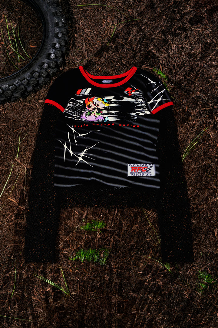 Undercover Puff Hellveil Mesh Twofer in Black