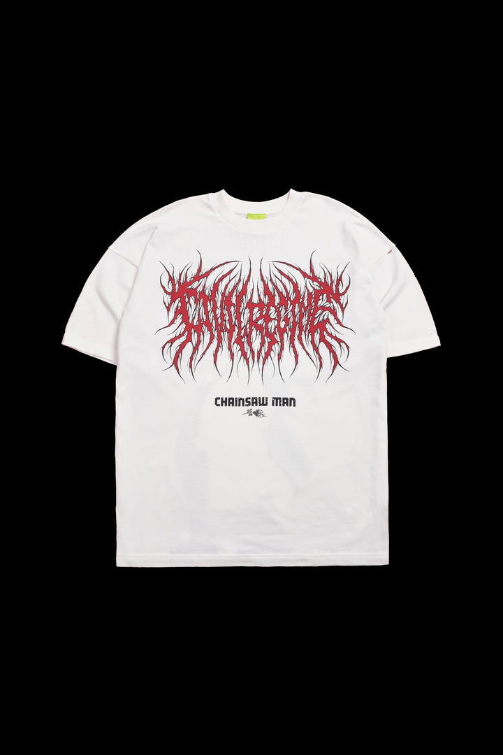 Powers Rampage American Classic Oversized Tee in Butter