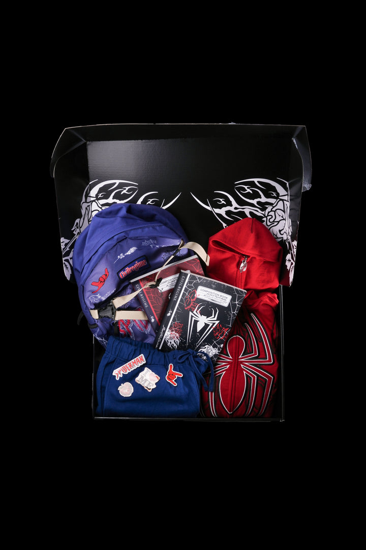 Spider-Man "Backpack BOX Set" in Multi Color