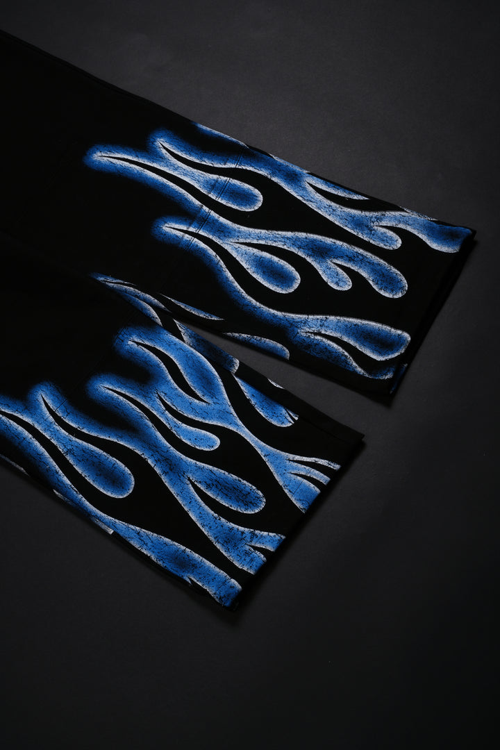 Latino Blue Heat Blue Collar Pants in Black
