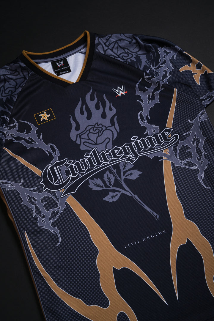 Penta Soccer Jersey in Black