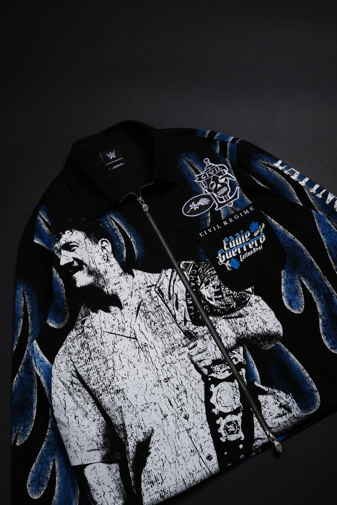 Latino Blue Heat Vince L/S Shirt in Black