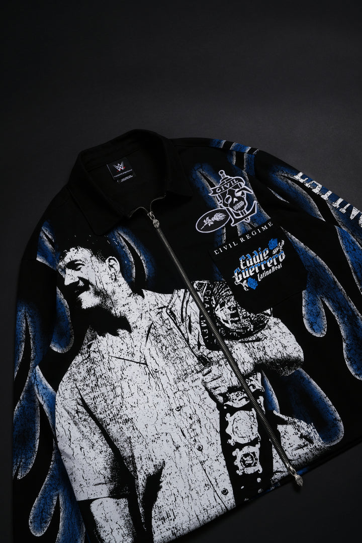 Latino Blue Heat Vince L/S Shirt in Black