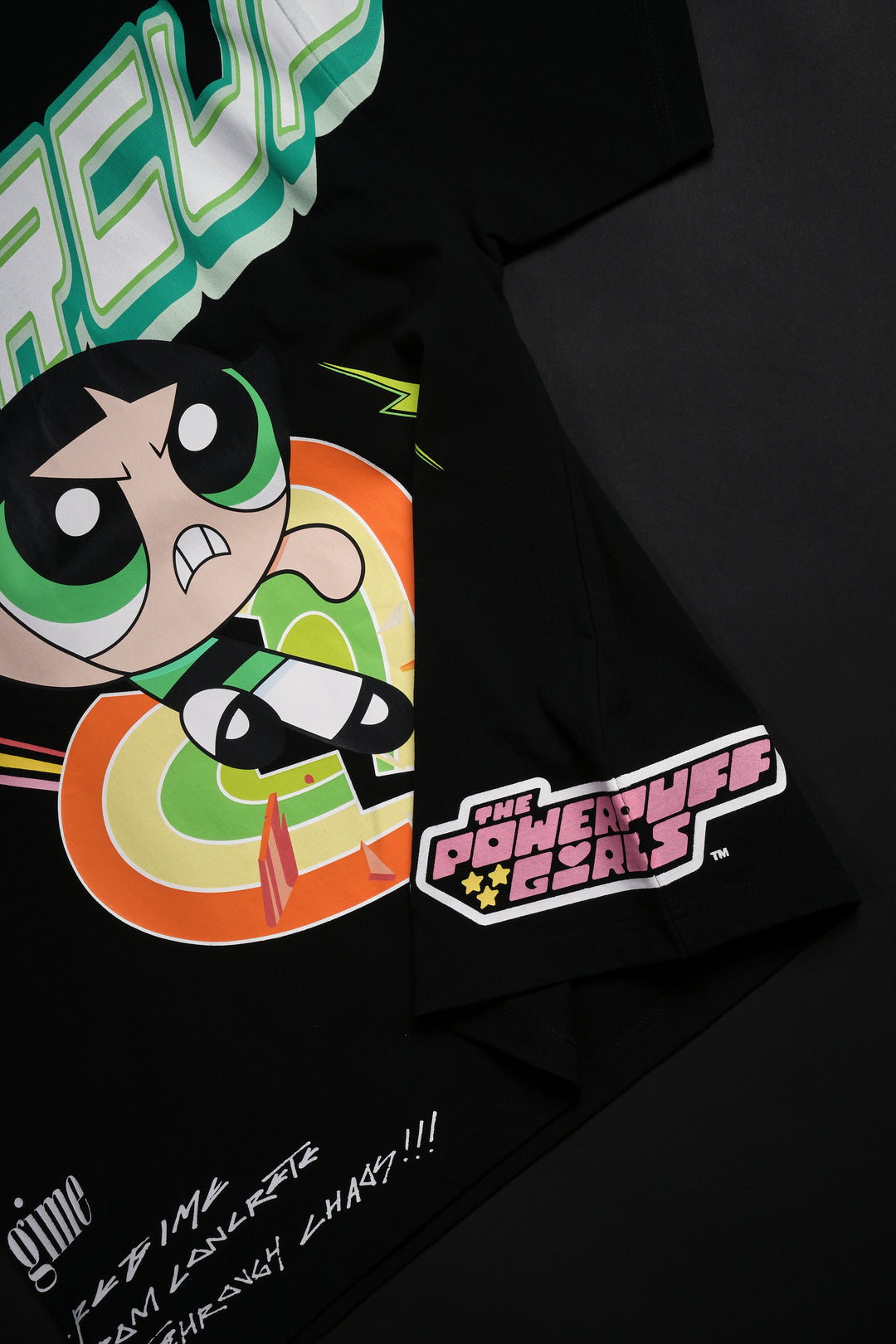 Buttercup's Chaos 199X Oversized Tee in Black