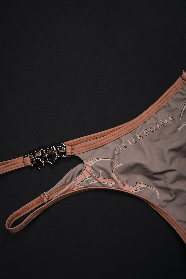 Unchained Chainkini Bottom in Fudge