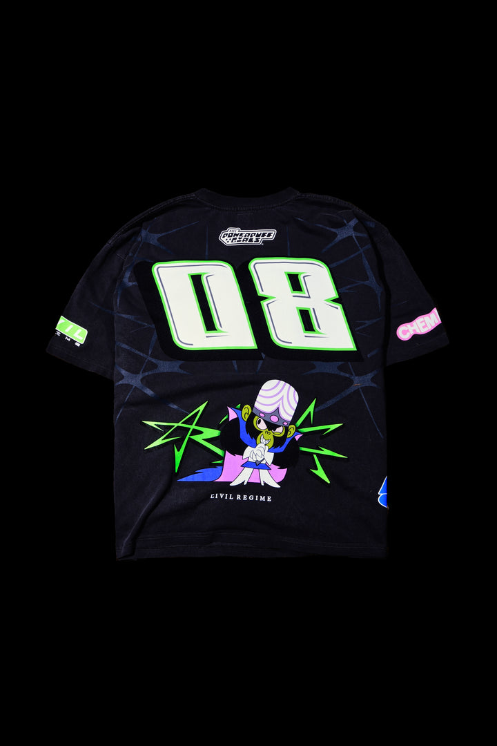 Legend Of Mojo Jojo "Side By Side" 199X Oversized Tee in Vintage Ashes