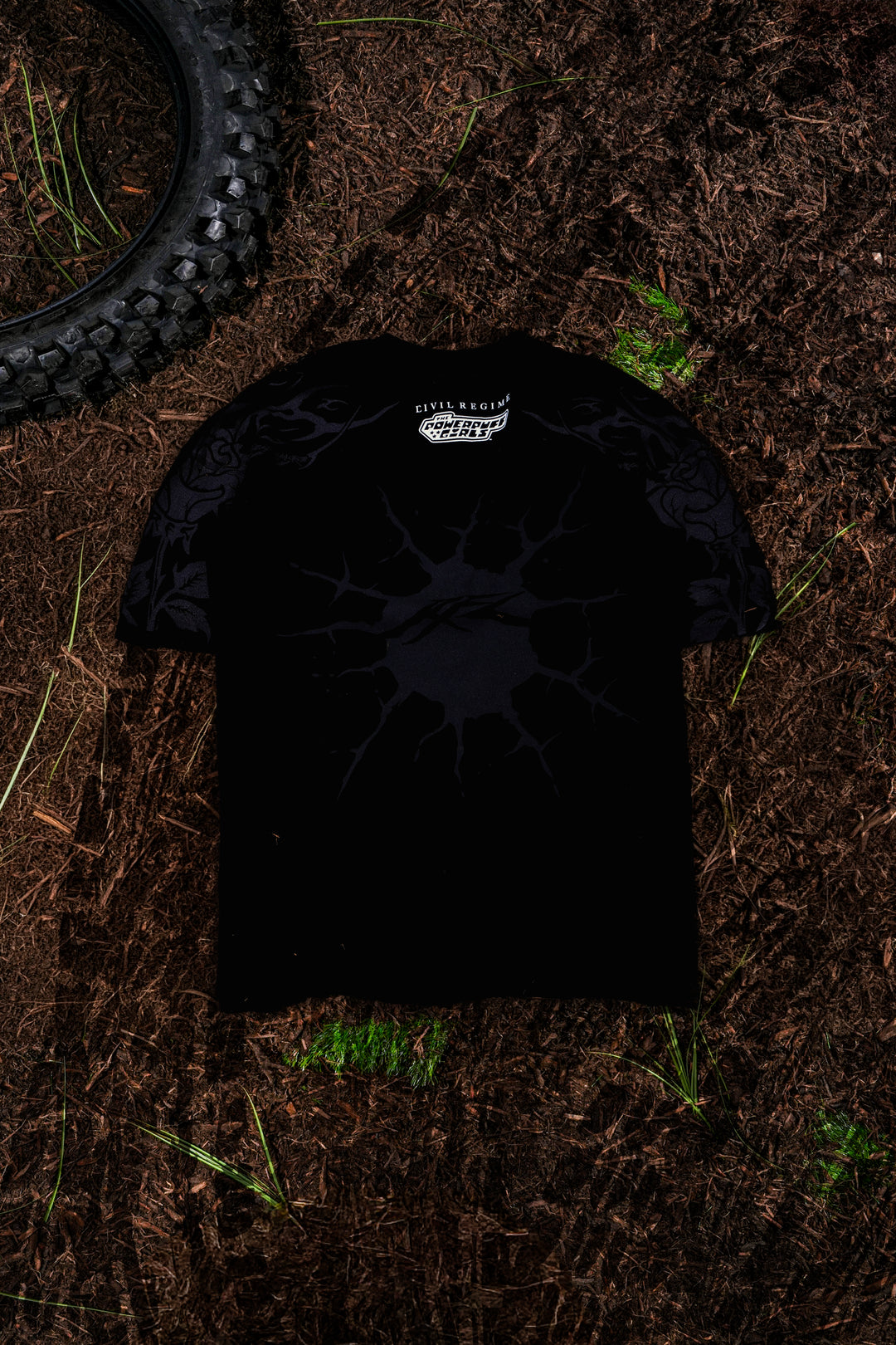 Musclecup American Classic Oversized Tee in Black