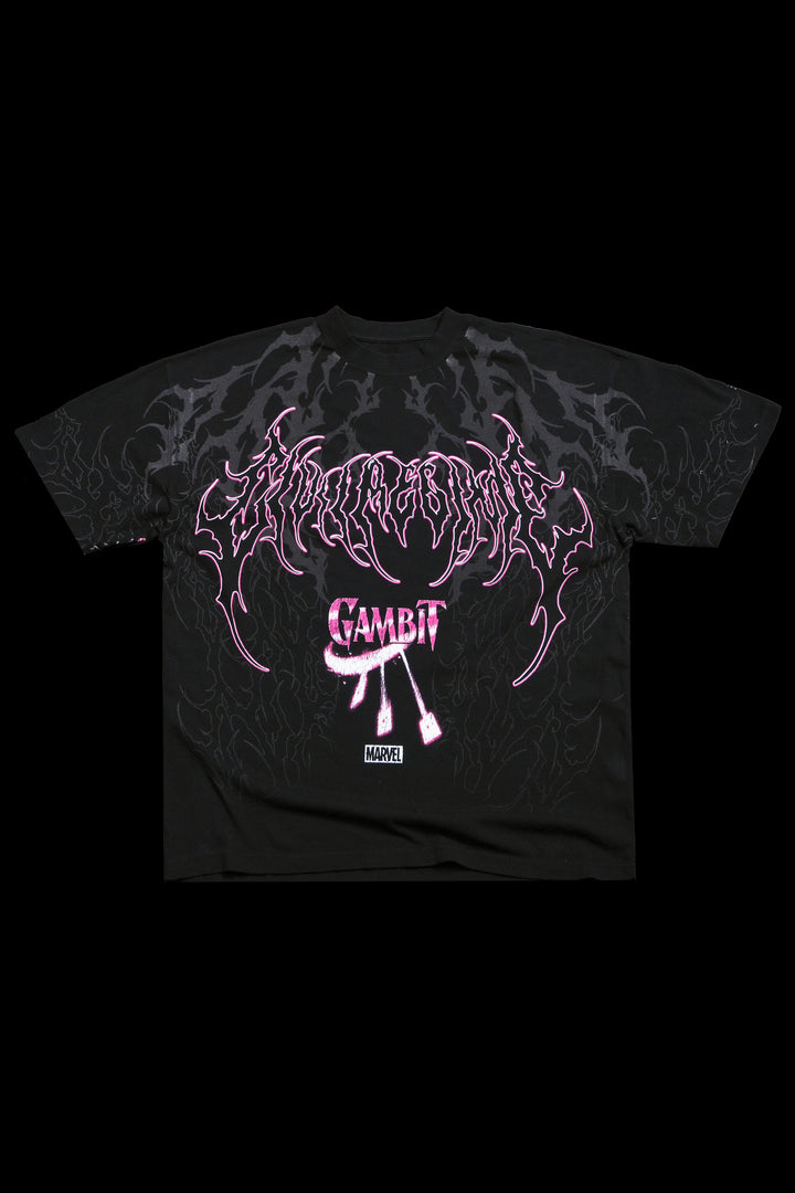Spade Of Love American Classic Oversized Tee in Vintage Black