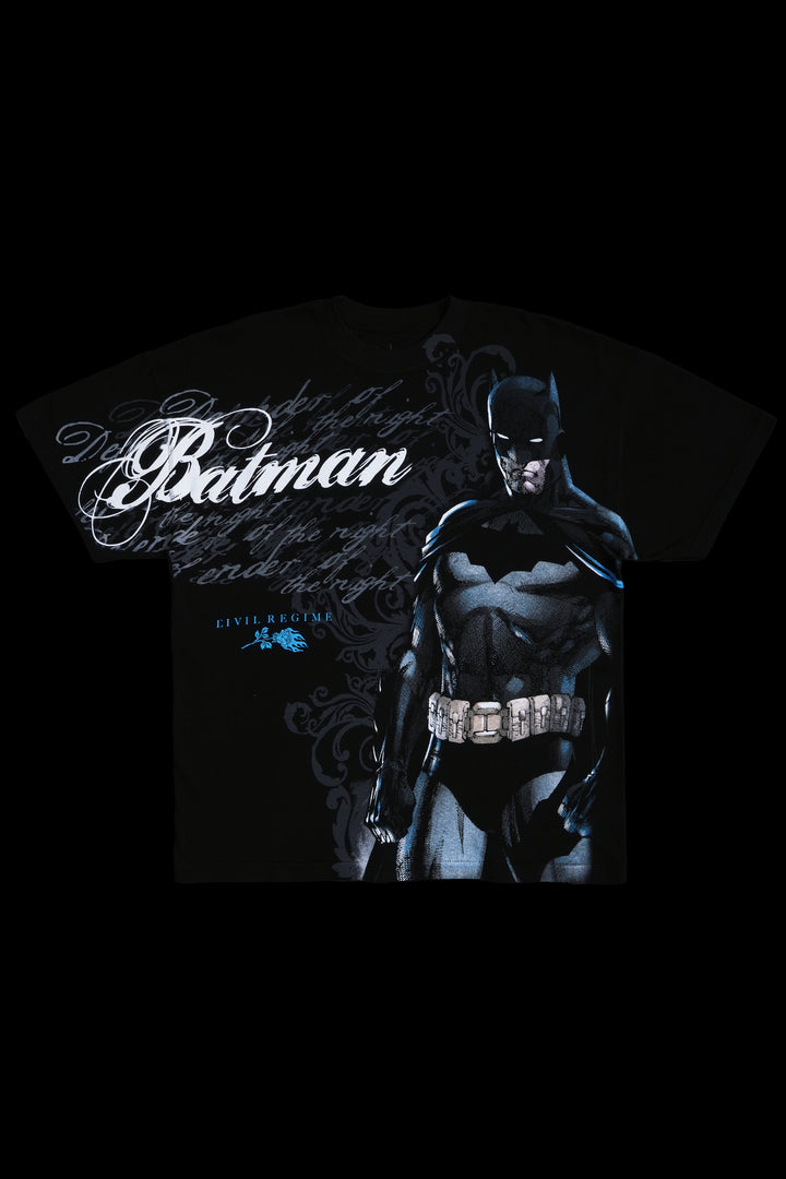 Gotham's Vengeance American Classic Oversized Tee in Black