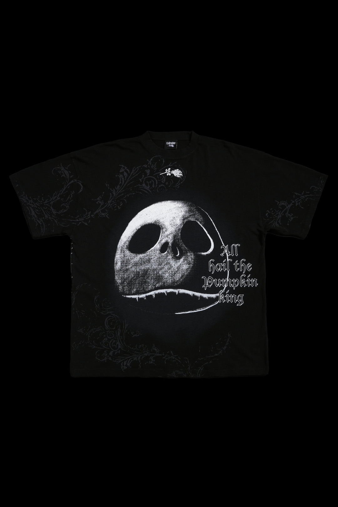 All Hail! American Classic Oversized Tee in Black