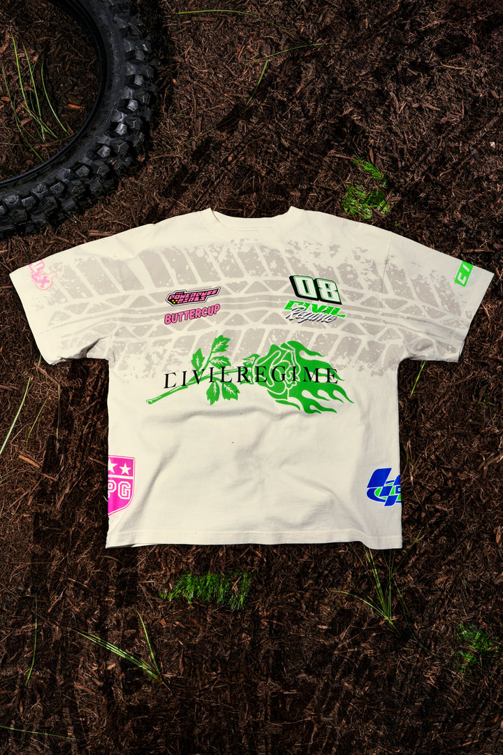 Legend Of Buttercup "Side By Side" 199X Oversized Tee in Butter