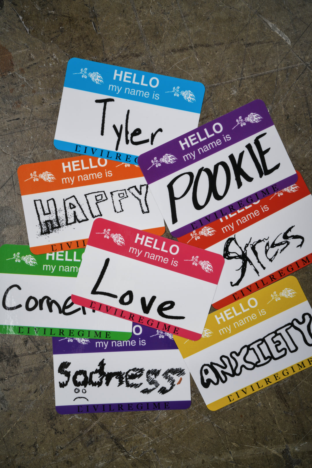 Personalities Sticker Pack in Multi Color