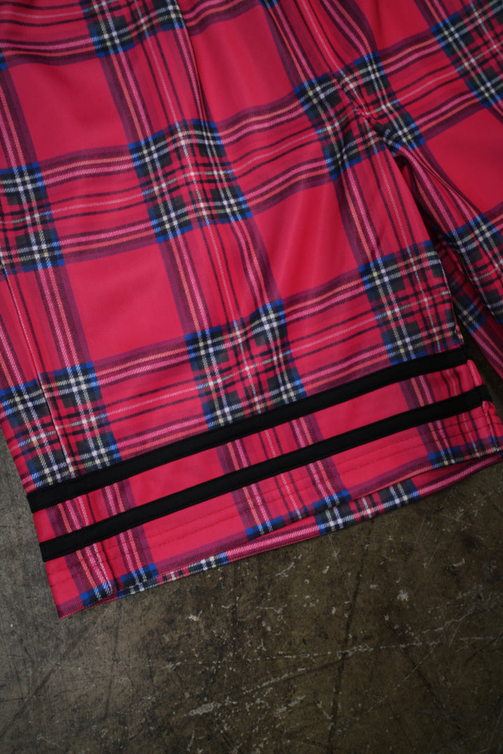 Full Of Scars Soccer Shorts in Equestrian Red