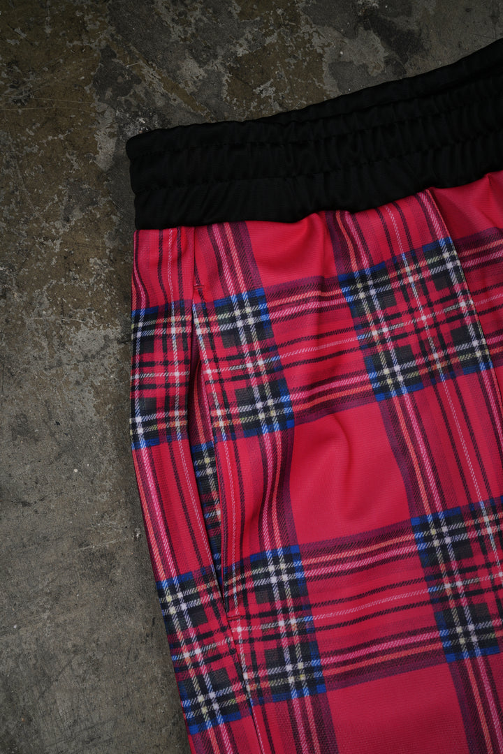 Full Of Scars Soccer Shorts in Equestrian Red