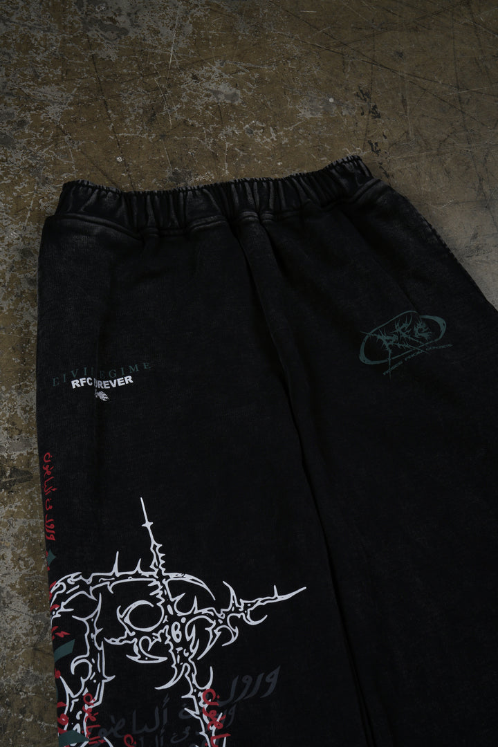 Day Off Ultra Wide Leg Pants in Black
