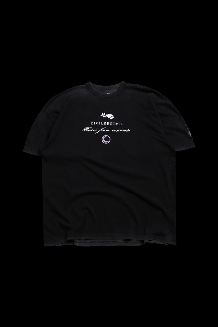 Moon Knight Strike American Classic Oversized Tee in Vintage Black