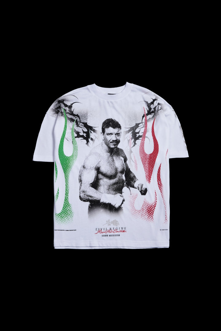 World Order American Classic Oversized Tee in White