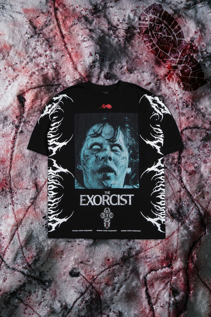 Exorcist American Classic Oversized Tee in Black