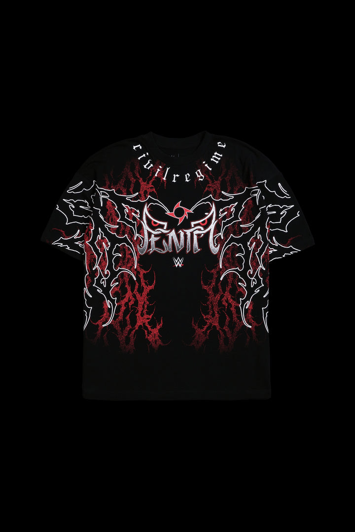 Penta's Power American Classic Oversized Tee in Black