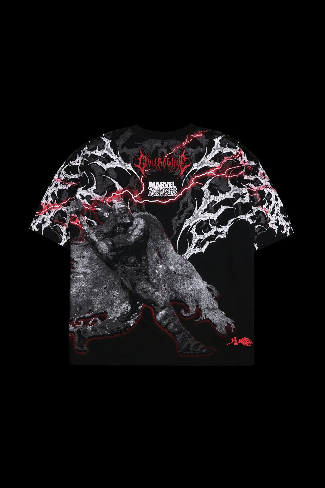 Zombies Assemble Side By Side 199X Tee "Box Set" in Black