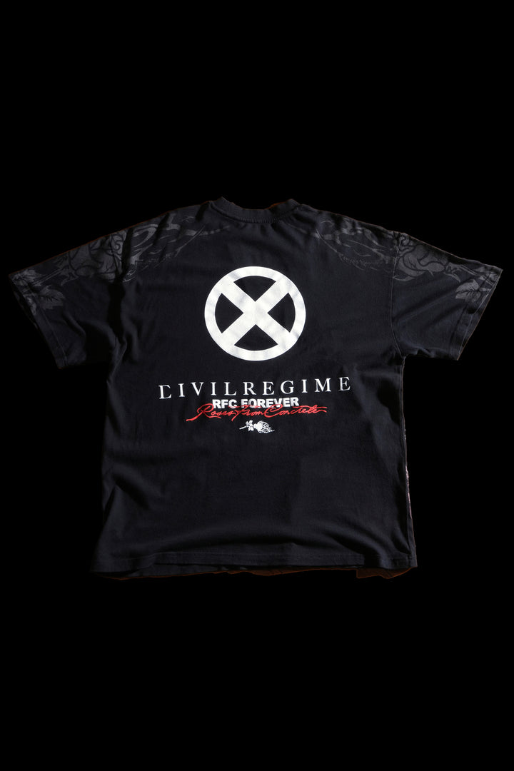 Mystic Silence 199X Oversized Tee in Black