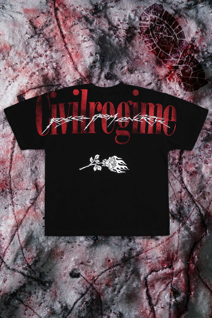 Exorcist American Classic Oversized Tee in Black