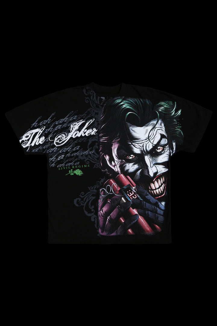 Clown Of Chaos American Classic Oversized Tee in Black
