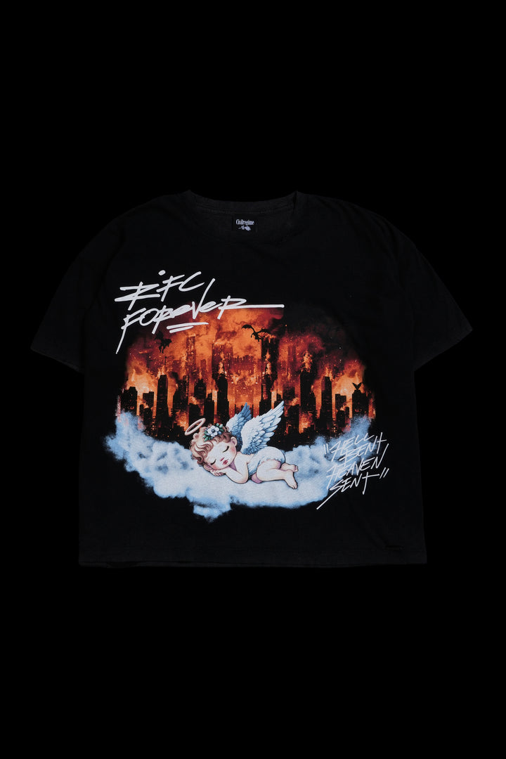 IDC About Anything Everyday Basic Tee in Vintage Black