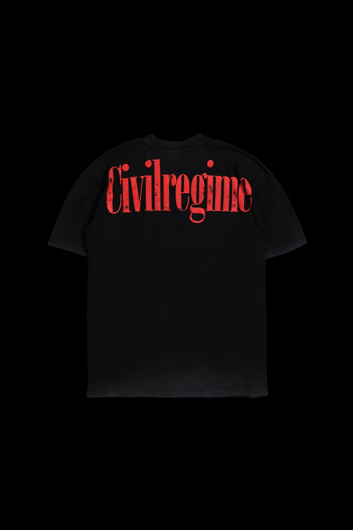 I'm Your Papi American Classic Oversized Tee in Vintage Black