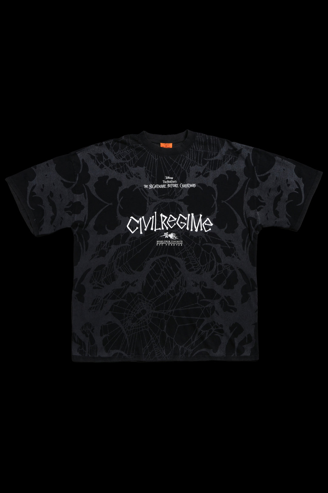Master Of Fright American Classic Oversized Tee in Vintage Black