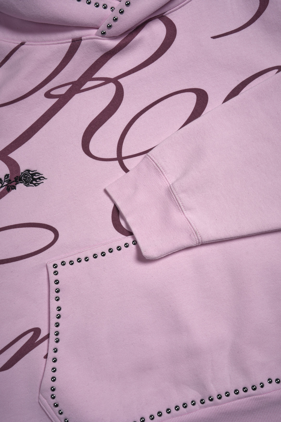 Wickedly Sweet Odin Hoodie in Sun Faded Baby Pink