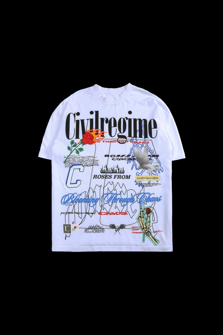 Civil Core American Classic Oversized Tee in White
