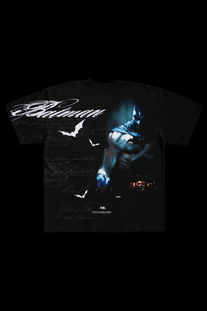 Why Do We Fall American Classic Oversized Tee in Black