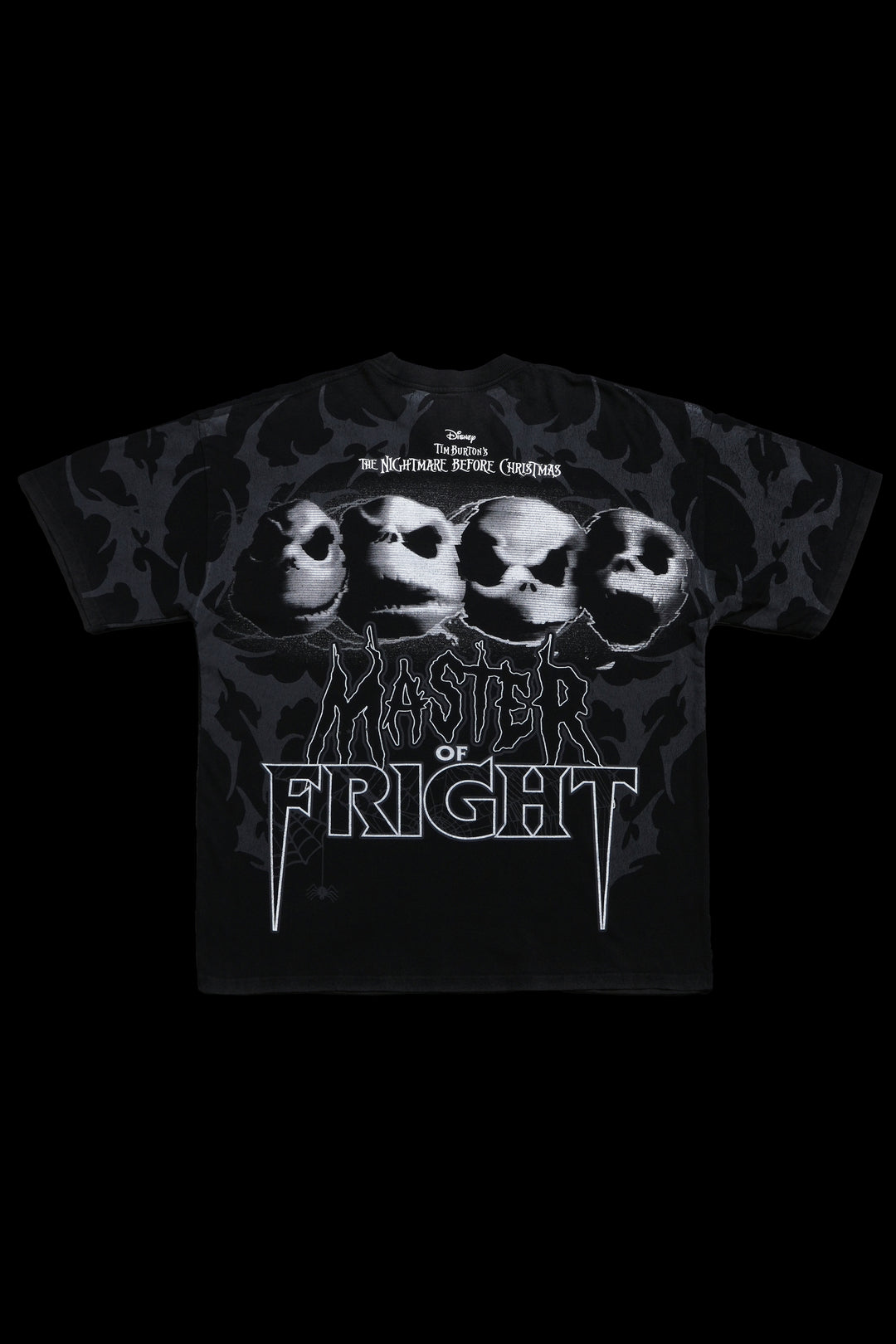 Master Of Fright American Classic Oversized Tee in Vintage Black