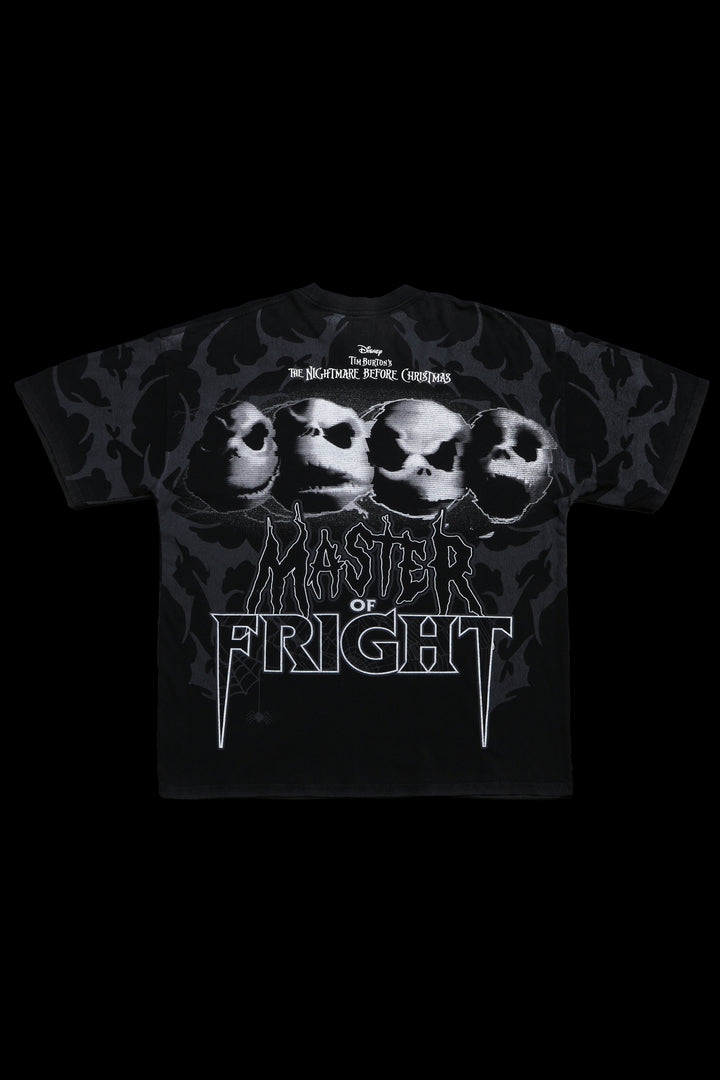 Master Of Fright American Classic Oversized Tee in Vintage Black