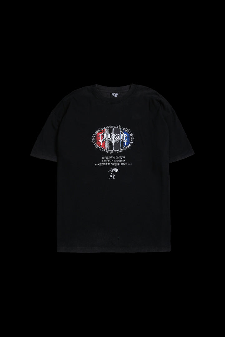 RFC Puerto Rico American Classic Oversized Tee in Vintage Black