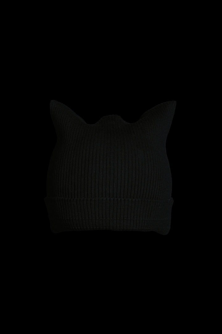 Hellbound Horns Beanie in Black