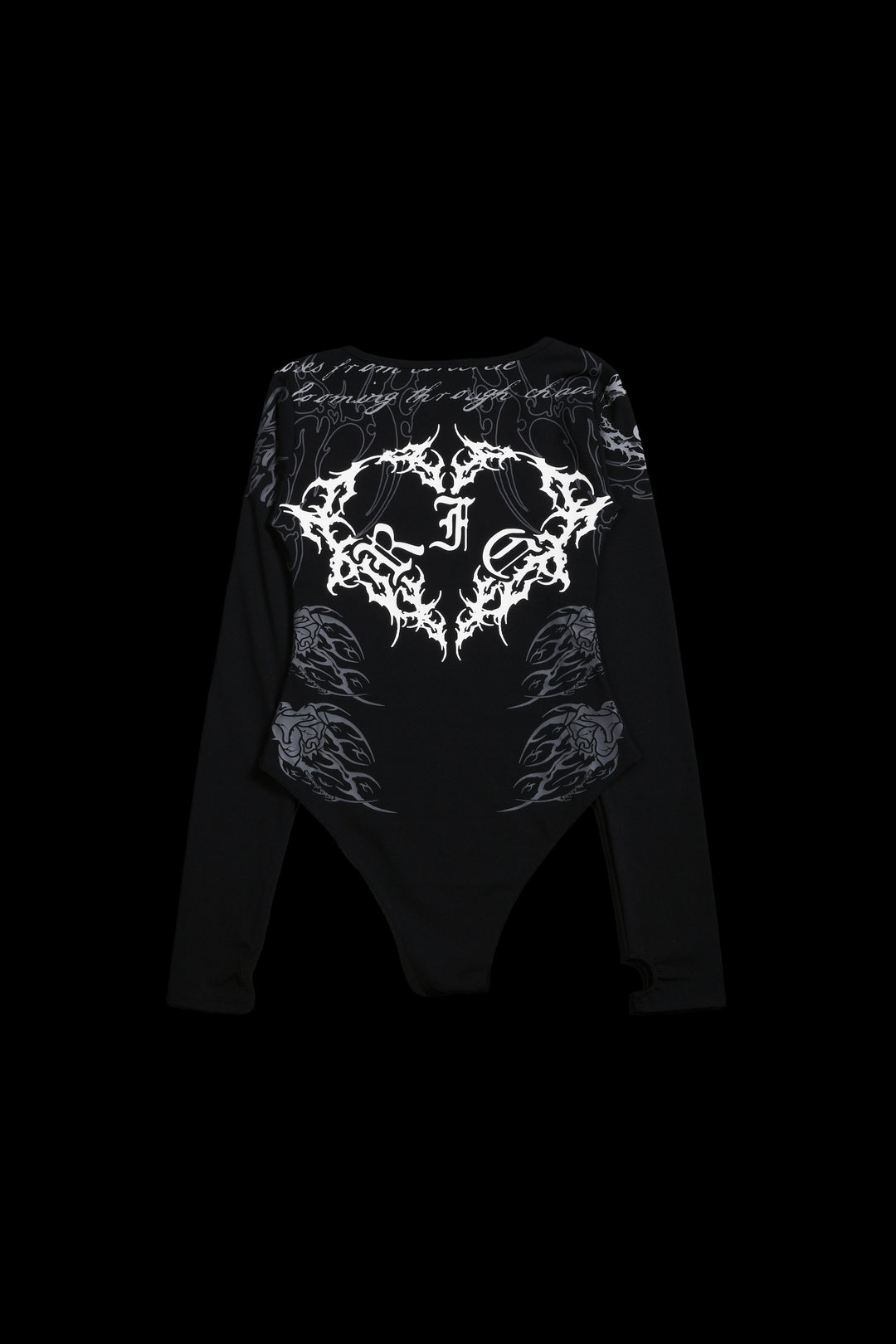 Embodiment Of Perfection Pookie L/S Bodysuit in Black