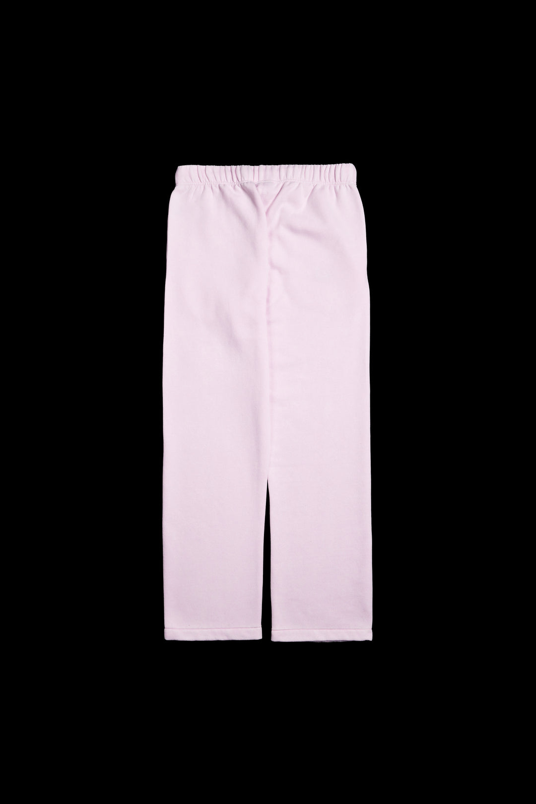 Concrete Sin Wide Leg Fleece Pants in Sun Wash Baby Pink