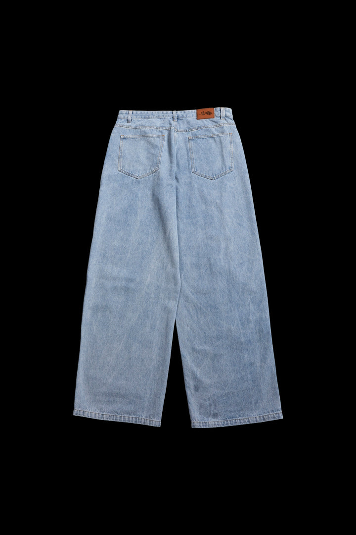Civil Baggy Denim Jeans in Denim Wash