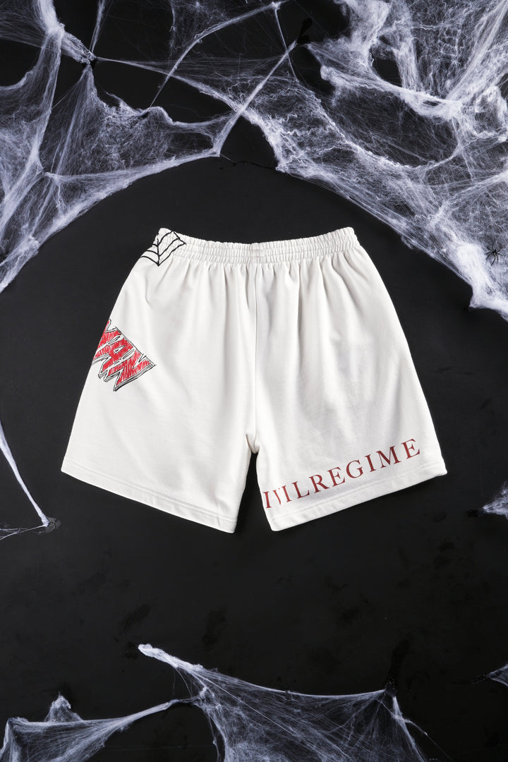 Team Spidey Thorns Baggy Shorts in Butter