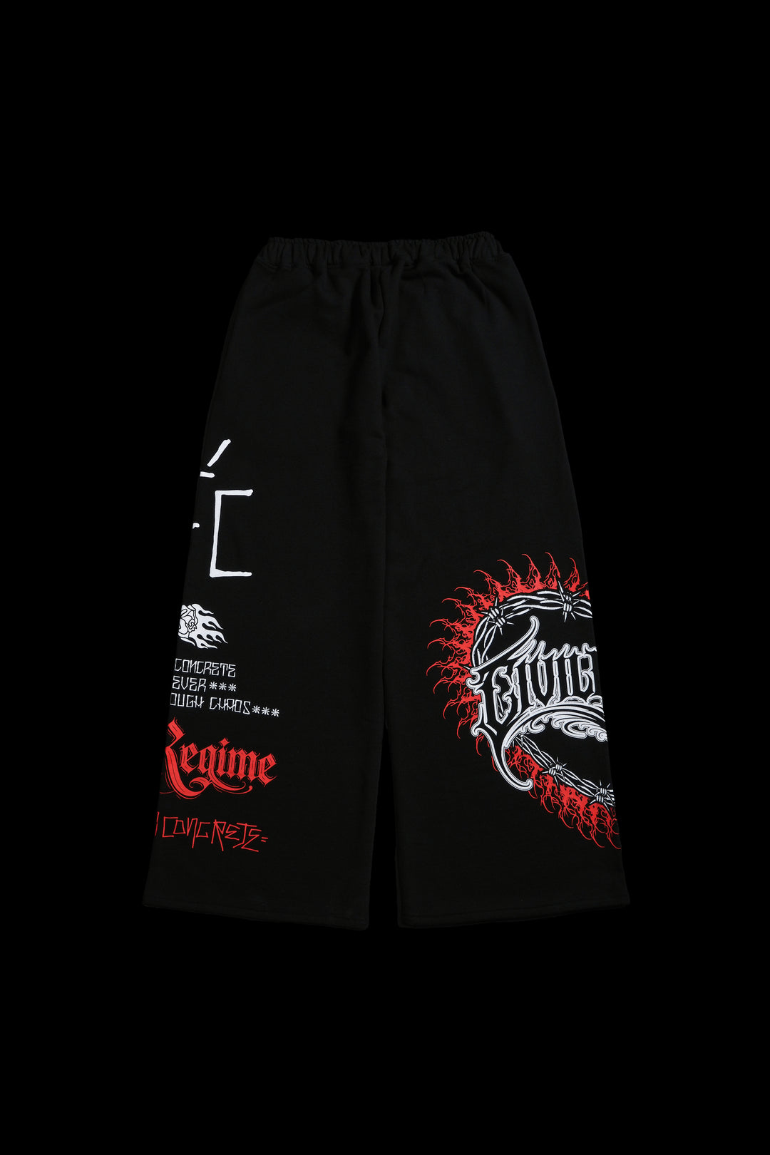 Rule Breaker Ultra Wide Leg Pants in Black