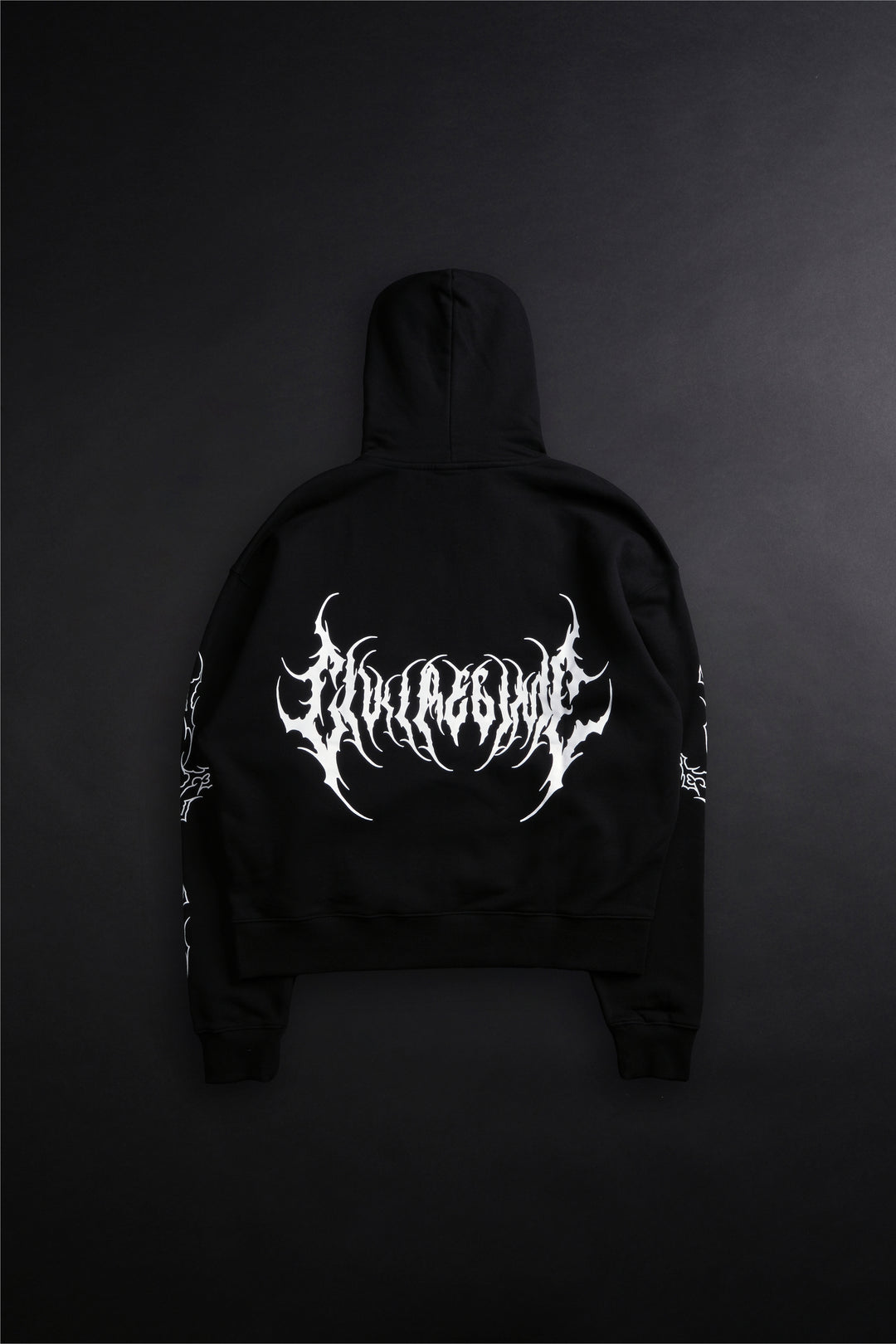 More Core Zip Up Hoodie in Black