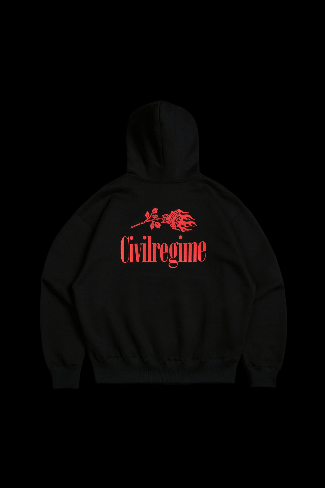 Classic 90's Mickey Regime Hoodie in Black